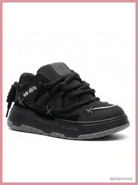 Chunky Platform Sneakers 2 Inch Height Incre Lightweight Breathable Unisex